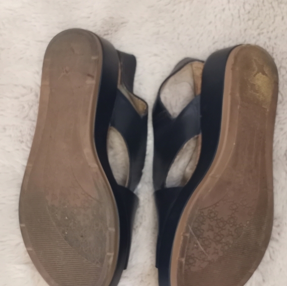 Pikolinos Mykonos Leather and Bohemian Lightweight Cork Wedge Slingback Sandal - Picture 10 of 10